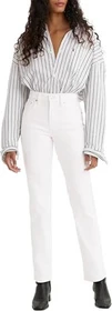 Levi's 724 High Rise Straight Jeans western white (Damen)