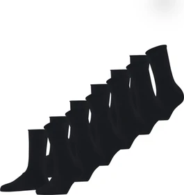 Falke Happy Socken schwarz, 6 Paare (Damen)