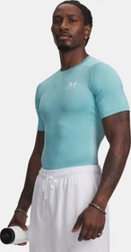 Under Armour HeatGear Armour Funktionsshirt kurzarm blue haze/white (Herren)