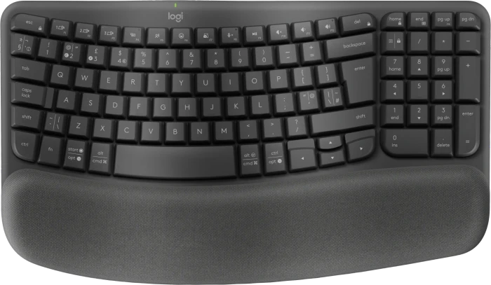 Logitech Wave Keys and Lift Combo, schwarz, Logi Bolt, USB/Bluetooth, UK