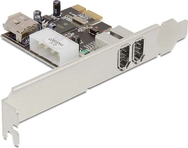 DeLOCK 2x FireWire extern/1x FireWire intern, PCIe x1