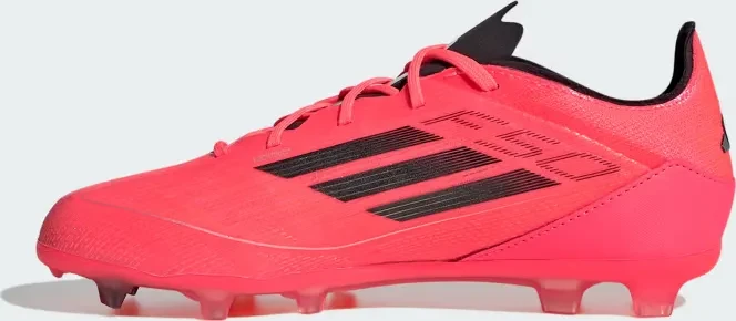 adidas F50 Pro FG turbo/aurora black/platinum metallic (Junior)