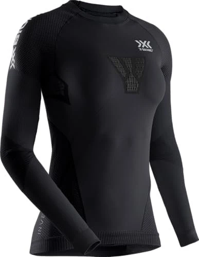 X-Bionic Invent 4.0 Laufshirt langarm black/charcoal (Damen)