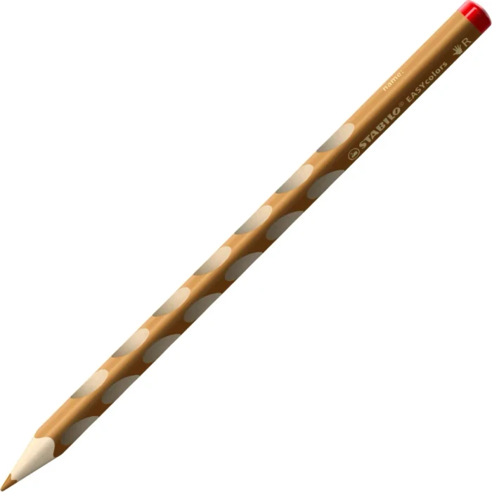 STABILO EASYcolors Buntstift ocker dunkel, Rechtshänder, 12er-Pack