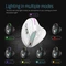 Zelotes F-36 Vertical Dual-Mode Wireless Mouse, weiß, USB/Bluetooth Vorschaubild