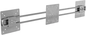 R-Go Steel Wing für zwei Bildschirme weiß
