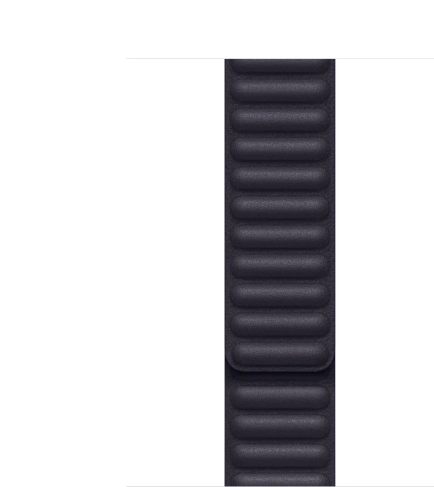 Apple Lederarmband mit Endstück M/L für Apple Watch 45mm Tinte