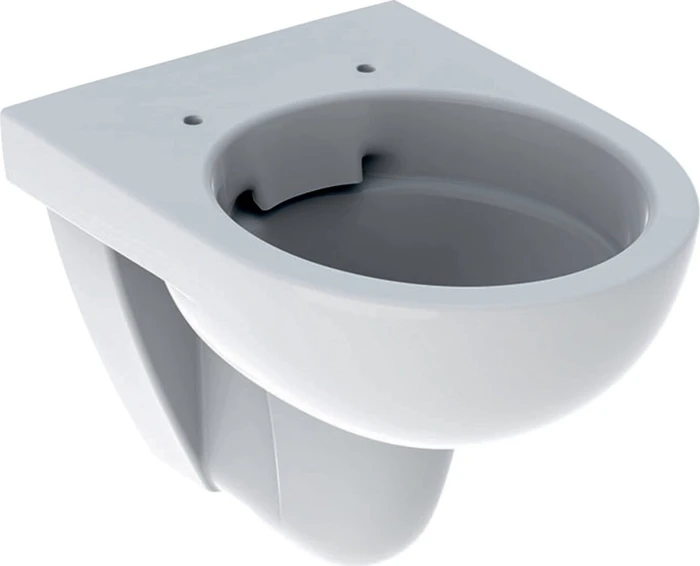 Geberit Renova Compact Wand-WC Tiefspüler, verkürzte Ausladung, Rimfree weiß/KeraTect