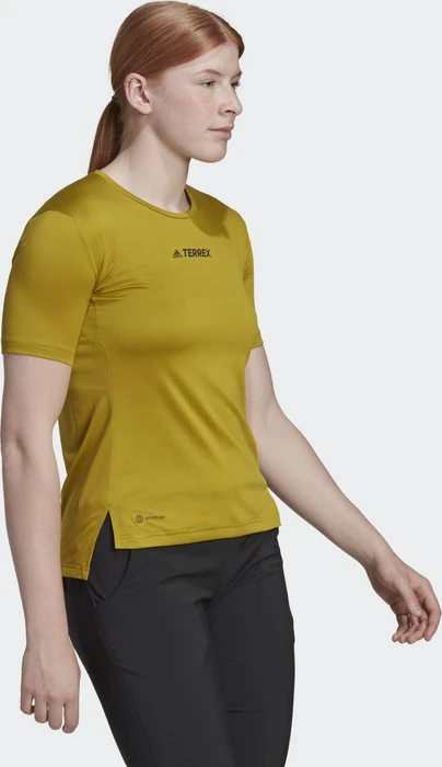 adidas Terrex Multi Funktionsshirt kurzarm pulse olive (Damen)