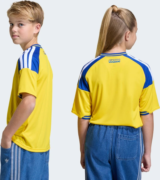adidas FIFA WM 2026 Schweden Heimtrikot kurzarm (Junior)