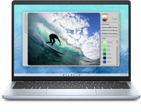 Dell Inspiron 14 5440, Ice Blue, Core 7 150U, 16GB RAM, 1TB SSD, 1200x1920, DE, Abdeckung aus Kunststoff