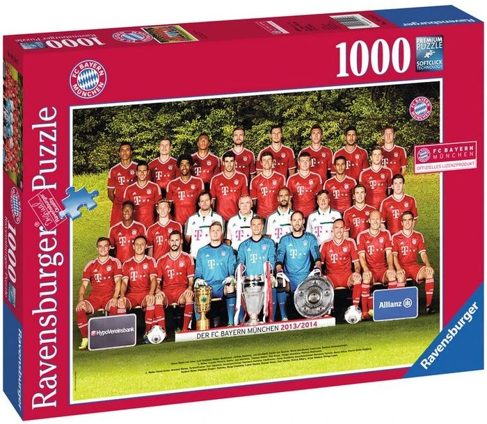 Ravensburger Puzzle FC Bayern München Saison 2013/14, 1000-tlg.