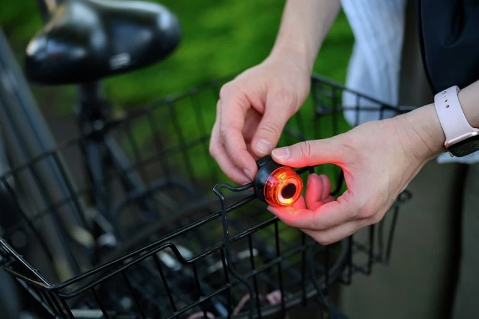Ansmann Bikelight Rear-LED round 200mAh Rücklicht