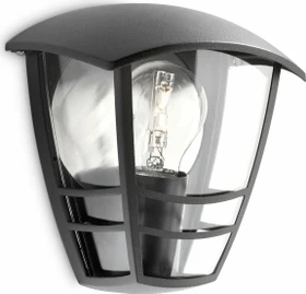 Philips myGarden Creek Wandleuchte schwarz