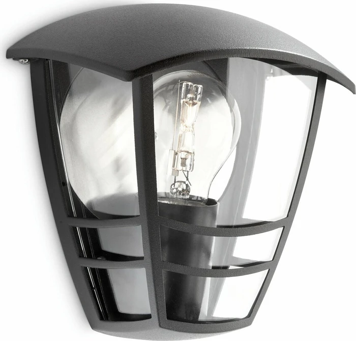 Philips myGarden Creek Wandleuchte schwarz
