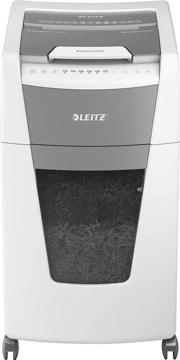 Leitz IQ Autofeed Office 300 P4, 4x30mm, weiß/grau (80150000)