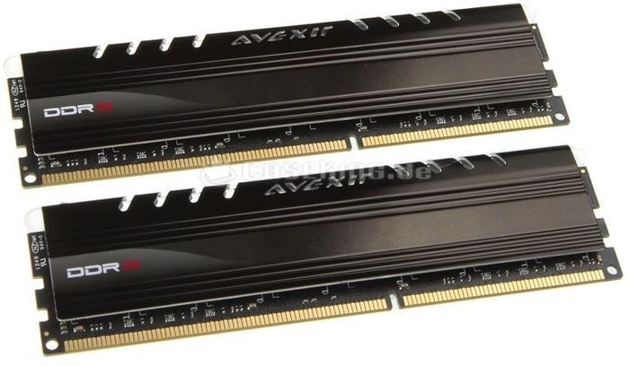 Avexir Core Series LED blau UDIMM 8GB Kit, DDR3-2800, CL12-14-14-35