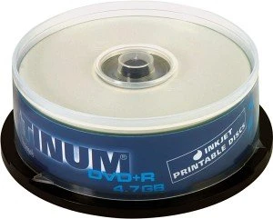 BestMedia Platinum DVD+R 4.7GB, 16x, 25er Spindel, printable