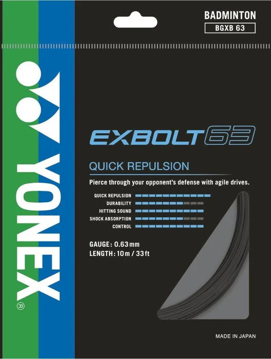 Yonex Exbolt 63 Badmintonsaite