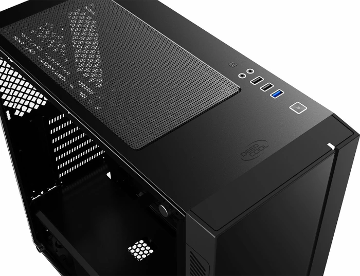 DeepCool Matrexx 55 V3, schwarz, Glasfenster