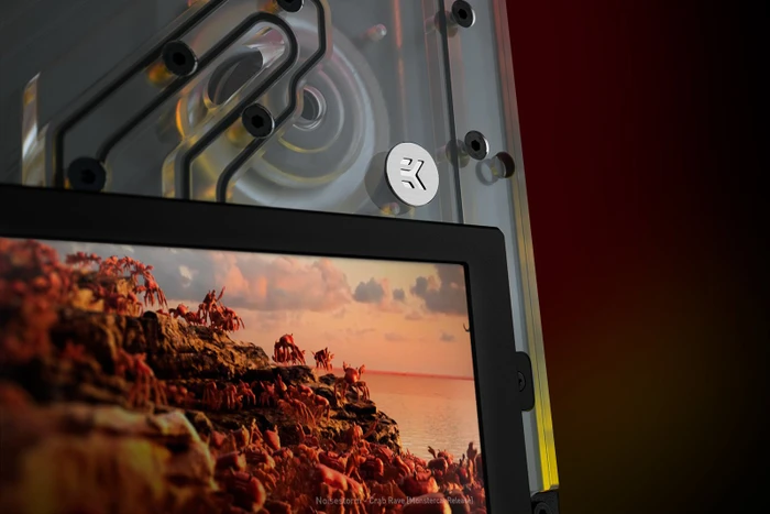 EK Water Blocks Quantum Line EK-Quantum Reflection² PC-O11D XL D5 PWM D-RGB, Verteilerplatte mit Pumpe, Screen Edition