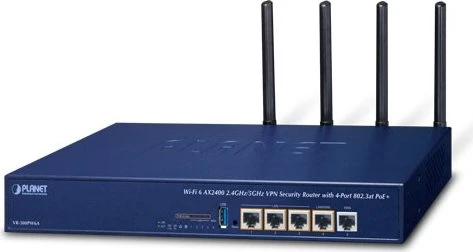 Planet VR-300W6A VPN Security Firewall, 5x RJ-45