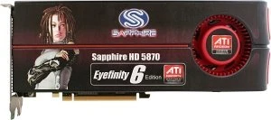 Sapphire Radeon HD 5870 Eyefinity 6 Edition, 2GB GDDR5, 6x mDP, full retail