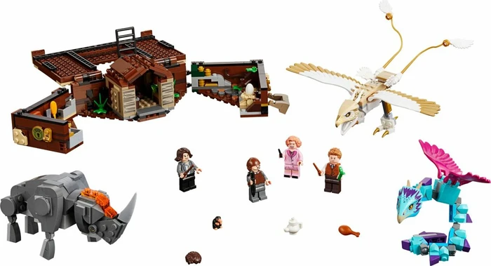 LEGO Fantastic Beasts - Newts Koffer der magischen Kreaturen