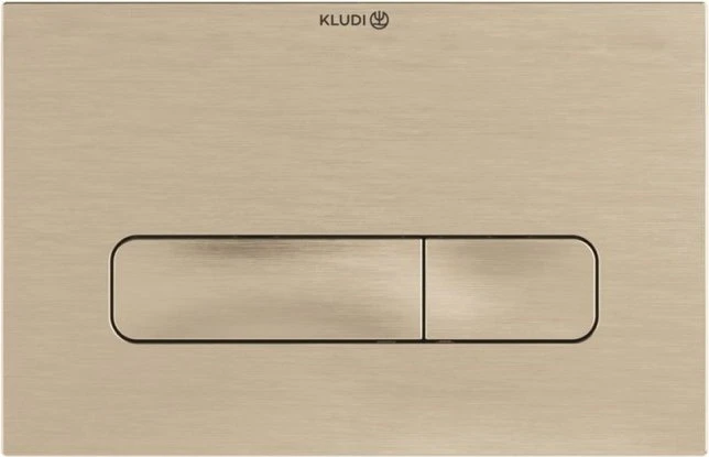 Kludi Betätigungsplatte eckig 236x152mm brushed nickel