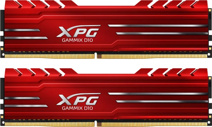 ADATA XPG Gammix D10 rot UDIMM 32GB Kit, DDR4-3000, CL16-20-20