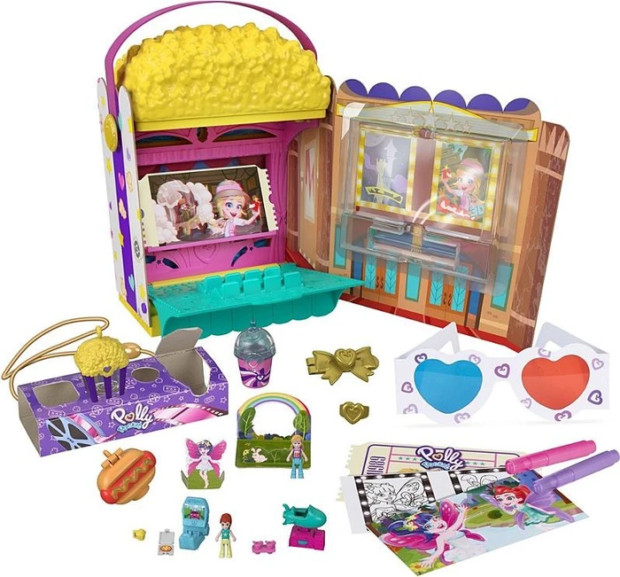 Mattel Polly Pocket - Un-Box-It Spielset