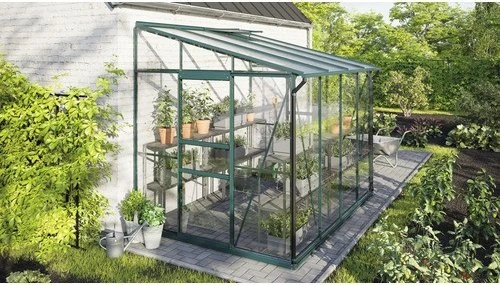 Vitavia Ida 5200 ESG/HKP Anlehngewächshaus smaragd