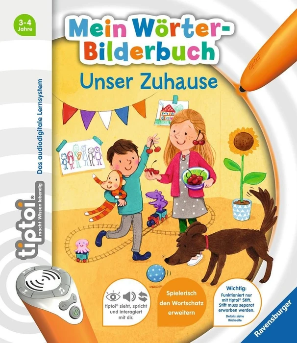 Ravensburger tiptoi Buch: Mein Wörter-Bilderbuch: Unser Zuhause