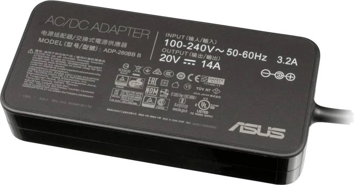 ASUS Notebook Netzteil, Hohlstecker, 280W