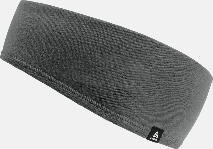 Odlo Merino Warm Stirnband odlo steel grey melange