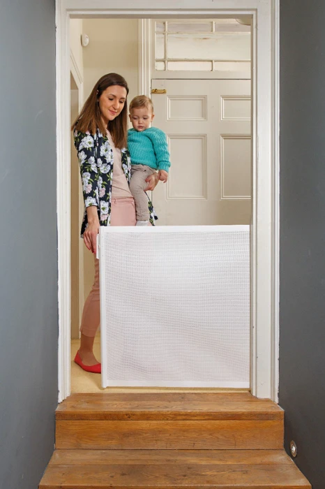 Lascal Kiddy Guard Avant Tür-/Treppenschutzgitter weiß
