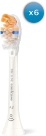 Philips HX9096/87 Sonicare A3 Premium All-in-One Ersatzbürste weiß, 6 Stück
