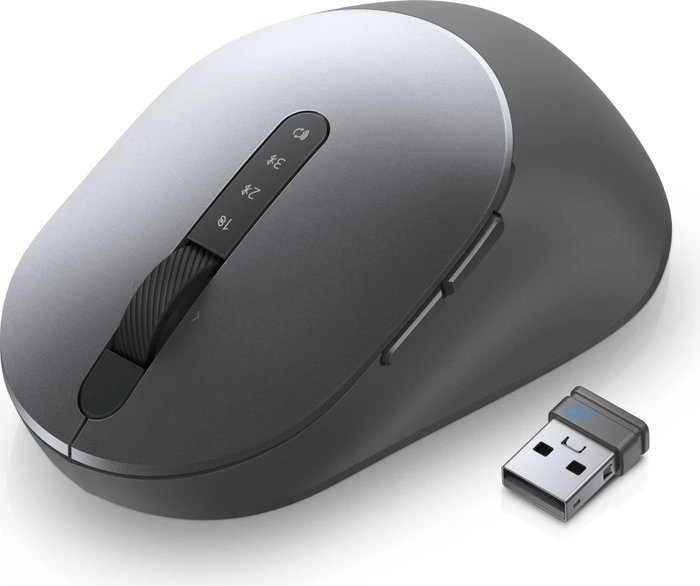 Dell Multi-Device Wireless Mouse MS5320W Titan Gray, USB/Bluetooth