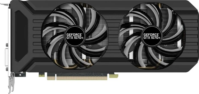 Palit GeForce GTX 1070 Ti Dual, 8GB GDDR5, DVI, HDMI, 3x DP