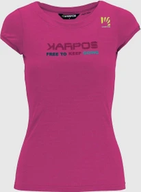 Karpos Val Federia Funktionsshirt kurzarm cabaret (Damen)