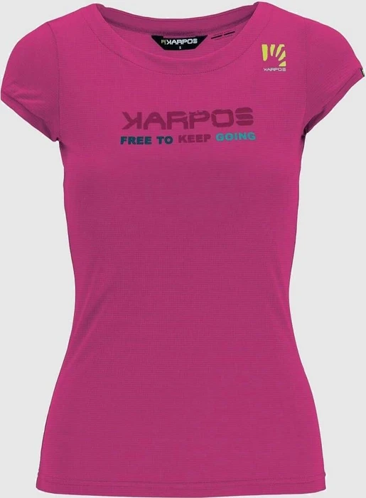 Karpos Val Federia Funktionsshirt kurzarm cabaret (Damen)