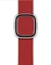 Apple modernes Lederarmband Large für Apple Watch 40mm rot Vorschaubild