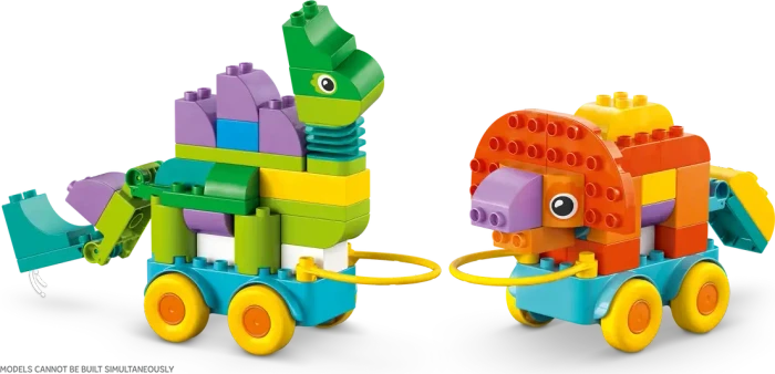 LEGO DUPLO - Dinos auf Rädern 3-in-1-Set