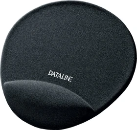 Esselte Dataline Mauspad mit Handgelenkpolsterkissen, schwarz