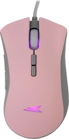 Baracuda Lobster Pink Gaming Mouse, rosa/grau, USB (BGM-084)