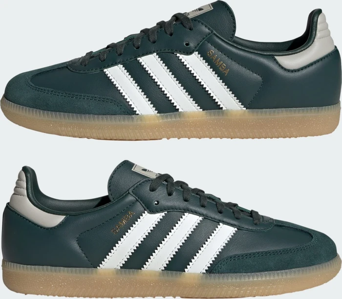 adidas Samba OG mineral green/off white/putty grey (Junior)