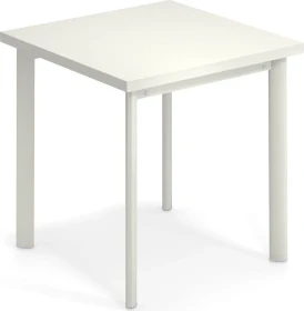 EMU Group Star Gartentisch 70x70cm weiß
