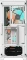 GIGABYTE C301 Glass White, weiß, Glasfenster Vorschaubild
