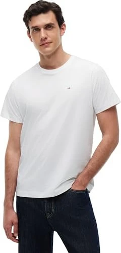Tommy Hilfiger Classics Regular Fit T-Shirt kurzarm weiß (Herren)