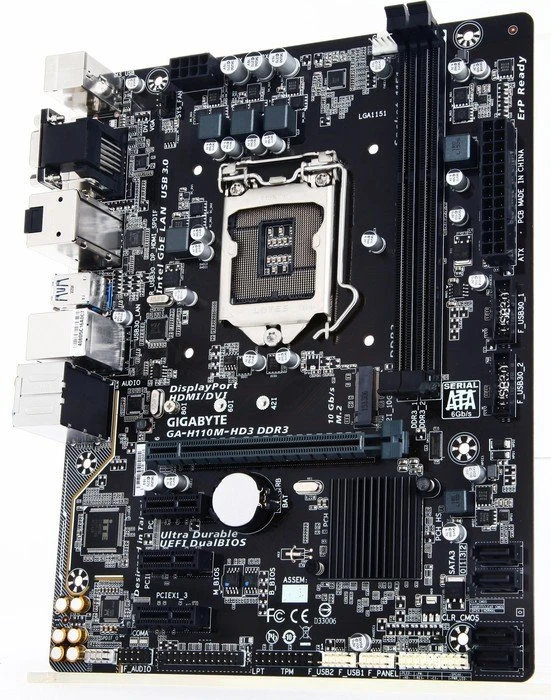 GIGABYTE GA-H110M-HD3 DDR3 (Intel 1151)